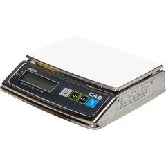Electric scales PW-5H 5kg with adapter. resolution 1g plastic,metal ,H=65,L=245,B=225mm 10w gray