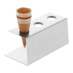 Держатель для вафельных стаканчиков сталь нерж. ,H=85,L=200,B=95мм