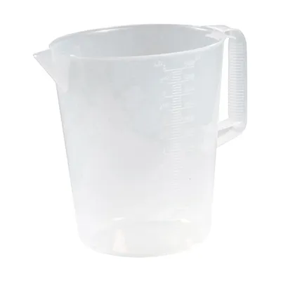 Стакан мерный с ручкой пластик 6л полупрозр.