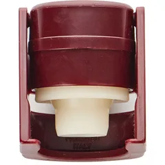 Пробка для шампанского пластик D=4,H=5см бордо