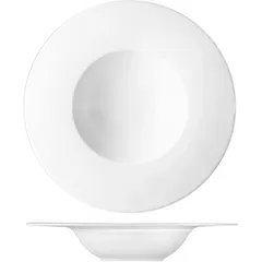 Тарелка для пасты «С-Класс» фарфор 450мл D=27/15,H=5см белый