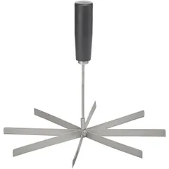 Делитель для торта на 8 кусков сталь нерж. D=25,H=20,5см металлич.,черный