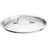 Крышка сталь нерж. D=24см металлич.