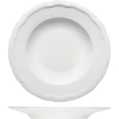 Plate “Stuttgart” small  porcelain  D=200, H=25mm  white