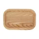 Блюдо для подачи «Эр-гоу!» прямоугольное ясень ,H=2,L=25,B=16см св. дерево