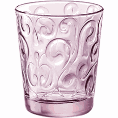 Олд фэшн (стакан) «Наос» стекло 295мл D=84,H=100мм розов.