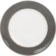 Тарелка «Революшн Эдж Гранит» фарфор D=270,H=25мм серый,коричнев.