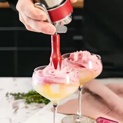 Насадка-декоратор д/сифона пластик,металл D=15,L=61,B=25мм красный,металлич., изображение 2