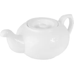 Чайник заварочный «Кунстверк» фарфор 0,9л D=98,H=90,L=245мм белый, изображение 2