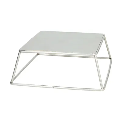 Подставка фуршетная «Тэкс-Мэкс» (180х180мм) сталь нерж. ,L=22,B=22см металлич.