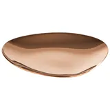 Тарелка «Пеблс» для закусок набор[4шт] сталь нерж. ,H=1,L=9,B=9см медный