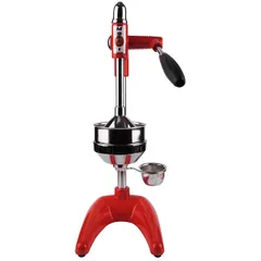 Пресс для цитрусовых и граната сталь нерж. D=11,H=49,L=24,B=19см красный, изображение 2