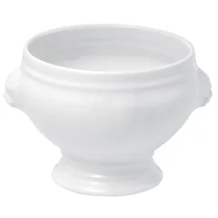 Broth cup for compliment “Lyon”  porcelain 50ml D=55,H=45,L=70mm white