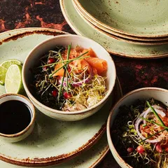 Тарелка «Крафт Грин» мелкая фарфор D=20,H=2см зелен., изображение 3