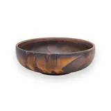 Салатник «Эскура»  фарфор  D=20,H=6,5мм  темно-коричневый  F2D