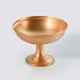 Креманка «Брасс» на ножке латунь 200мл D=110,H=85мм золотой