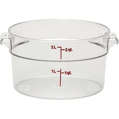 Контейнер для продуктов поликарбонат 1,9л D=20,8,H=11,1см прозр.