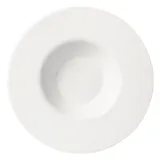 Тарелка глубокая «Грангусто» для ризотто стекло D=270,H=53мм белый