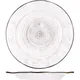 Тарелка «Пастораль» мелкая фарфор D=228,H=20мм серый, Цвет: Серый