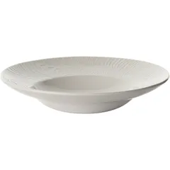 Тарелка для пасты «Оптик» фарфор 450мл D=300,H=55мм белый, изображение 2