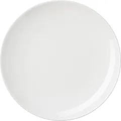 Small plate “Kunstwerk” without edge  porcelain  D=20, H=2cm  white