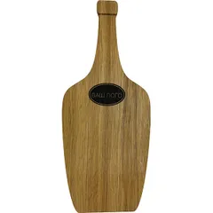 Board for serving “Bottle”  oak , H=10, L=37.5, B=16.2cm