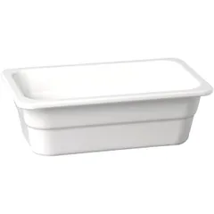 Gastronorm container (1/4)  plastic  2.7 l , H=10, L=26.5, B=16.2 cm  white