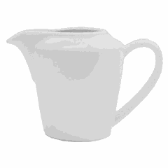 Молочник «Симплисити Вайт» фарфор 90мл ,H=65,L=85,B=55мм белый