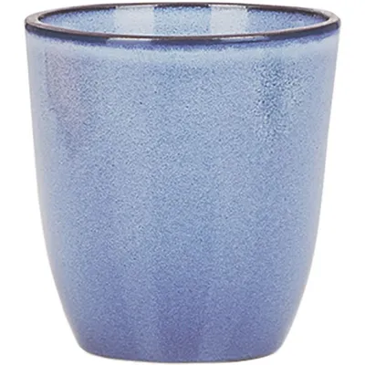 Стакан для горячих напитков «Экинокс» керамика 150мл D=73,H=76мм синий