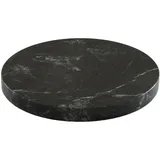 Блюдо для подачи мрамор D=218,H=25мм черный