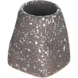 Стакан для зубочисток фарфор ,L=48,B=54мм коричнев.,матовый