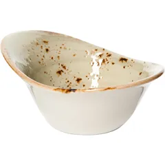 Салатник «Крафт Грин» фарфор 125мл ,H=55,L=130,B=95мм зелен.