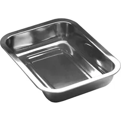 Deep tray stainless steel ,H=48,L=320,B=220mm