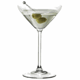 Коктейльная рюмка «Магнезиум» стекло 300мл D=12,H=19см прозр.