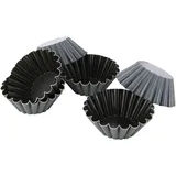 Форма для выпечки бриошей[12шт] сталь,антиприг.покр. D=8,H=3см