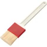 Кисть кондитерская пластик,щетина натур. ,L=245,B=50мм бежев.,бордо