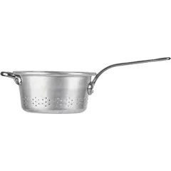 Colander sieve aluminum D=24,H=13.5,L=55cm metal.