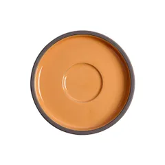 Блюдце «Блисс» фарфор D=138,H=19мм оранжев.