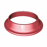 Подставка для миски силикон D=19/13,H=4см красный