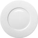 Тарелка «Коллекшн Эль Кутюр» мелкая с широким бортом фарфор D=28см белый