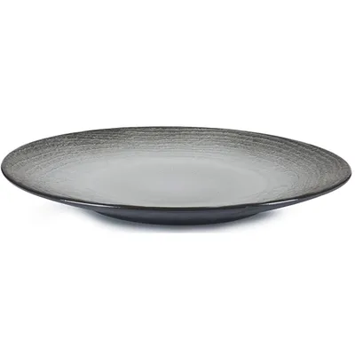Тарелка десертная «Свелл» керамика D=21,5см черный, изображение 2