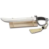 Сабля для шампанского сталь нерж. ,L=40,B=5см серебрист.,коричнев.