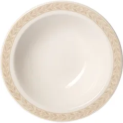 Салатник «Антуанетт» фарфор 140мл D=130,H=45мм белый,олив.