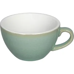 Tea cup “Egg”  porcelain  200 ml  green.