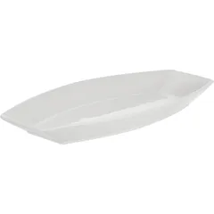 Блюдо «Кунстверк» овальное фарфор ,H=40,L=430,B=185мм белый, изображение 2