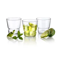 Олд фэшн (стакан) «Брера» стекло 285мл D=84,H=84мм прозр., изображение 2