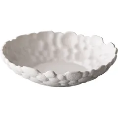 Salad bowl “Ro Design Bai Kevala” ceramics D=240,H=55mm white