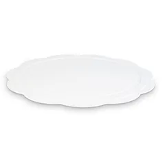 Buffet dish plastic D=425,H=15mm white