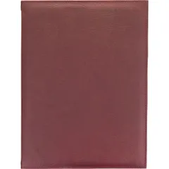 Menu folder A4 2-sided  leatherette , L=32.5, B=25cm  burgundy