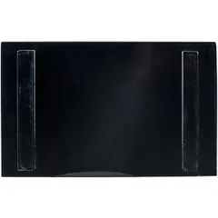 Блюдо для суши сосна ,H=3,L=24,B=15см черный,красный, изображение 3